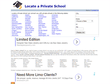 Tablet Screenshot of locateaprivateschool.com